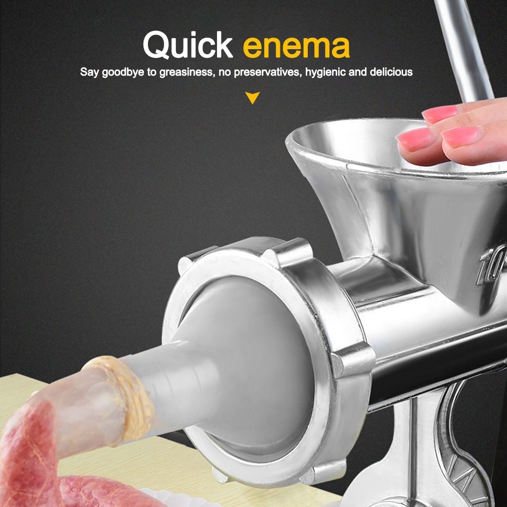 Kitchen Hand Gadgets - Penggiling Daging Manual Hemat-Ruang, Penggiling Sosis