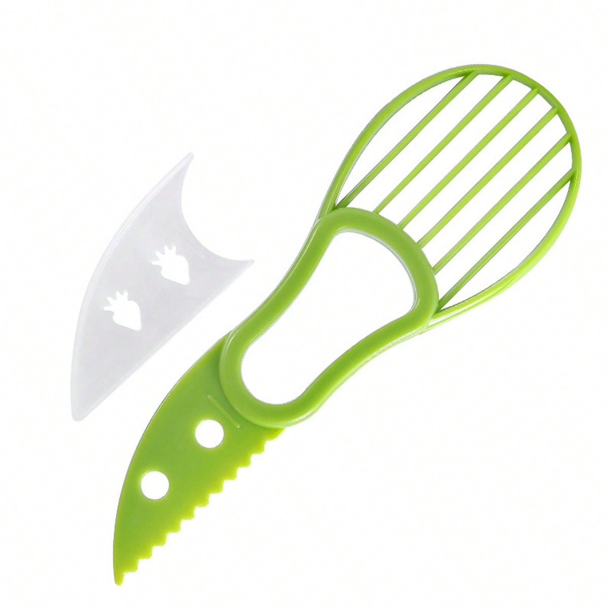 Avocado Slicer Tool - 1 Buah Pengupas Alpukat, Pisau Pemotong