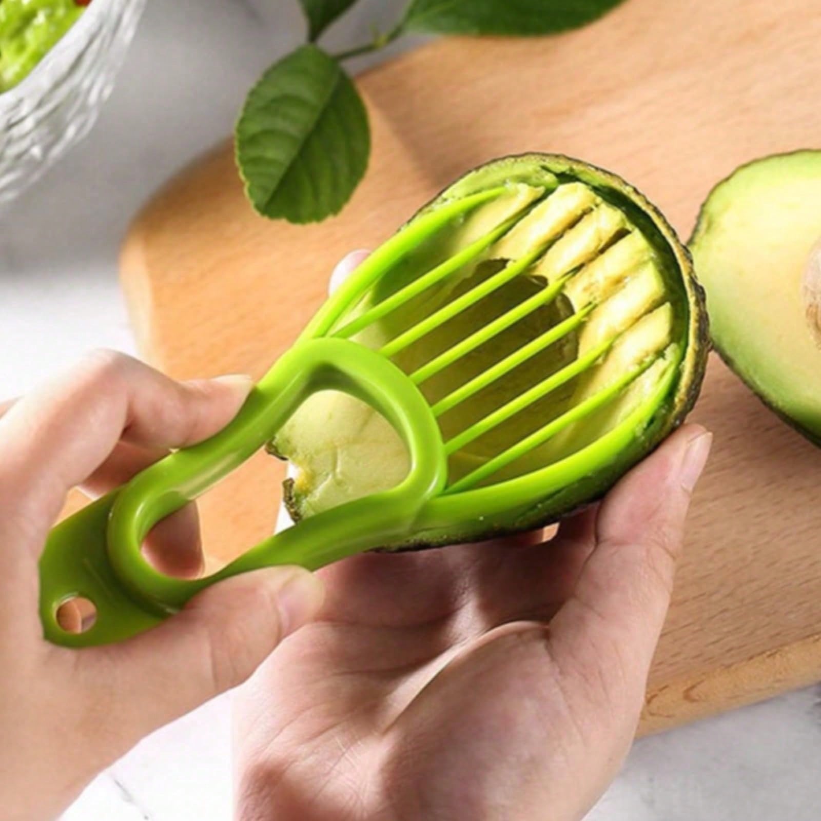 Avocado Slicer Tool - Alat Pengiris Alpukat Pembuat Guacamole Profesional,