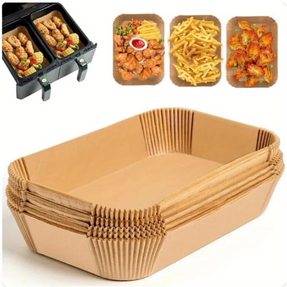 Kitchen Gadgets Air Fryer - 50/100 Buah Kertas Penggoreng Udara Sekali