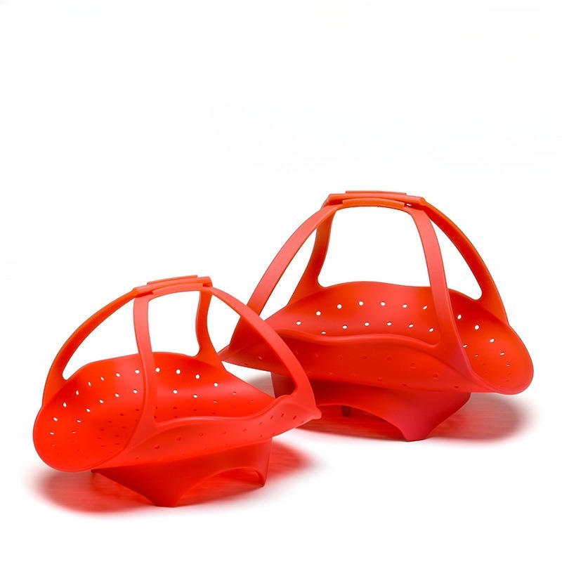 Silicone Steamer Basket - Keranjang Pengukus dengan Ekstensi Silikon dan