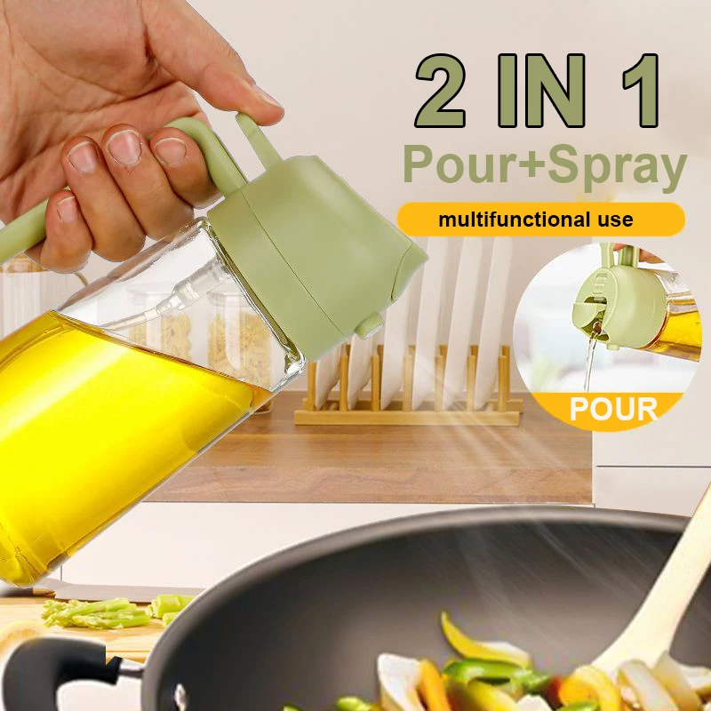Kitchen Gadgets Air Fryer - Botol Dispenser minyak, penyemprot Tuang 2