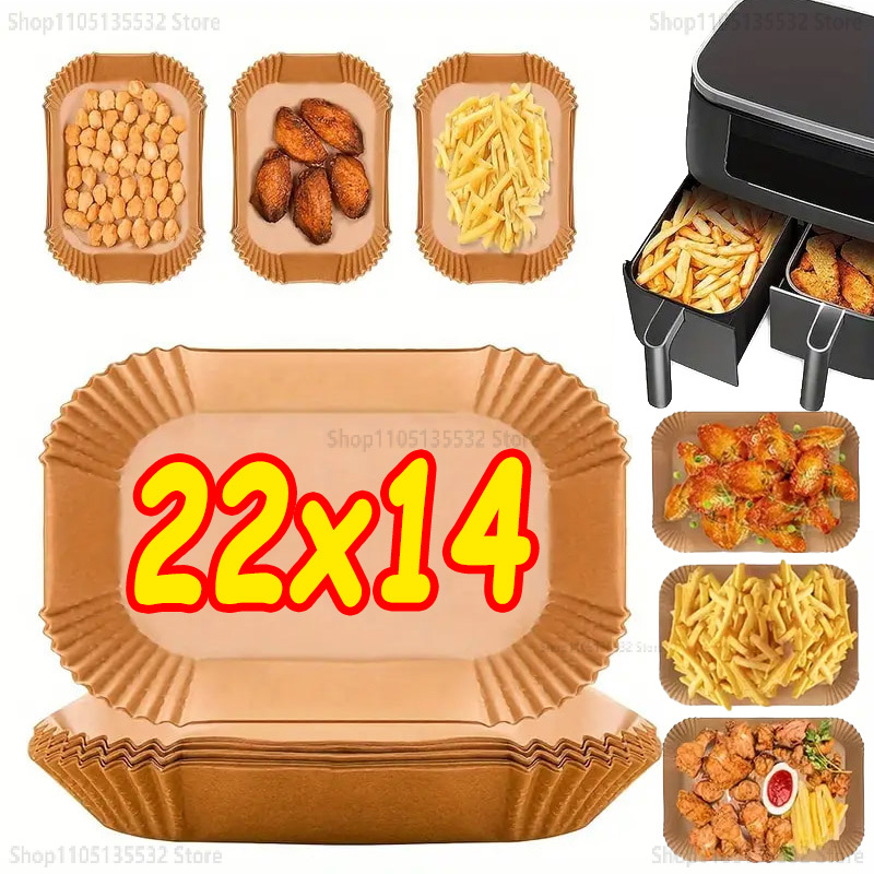 Kitchen Gadgets Air Fryer - Kertas Penggorengan Udara Sekali Pakai Anti
