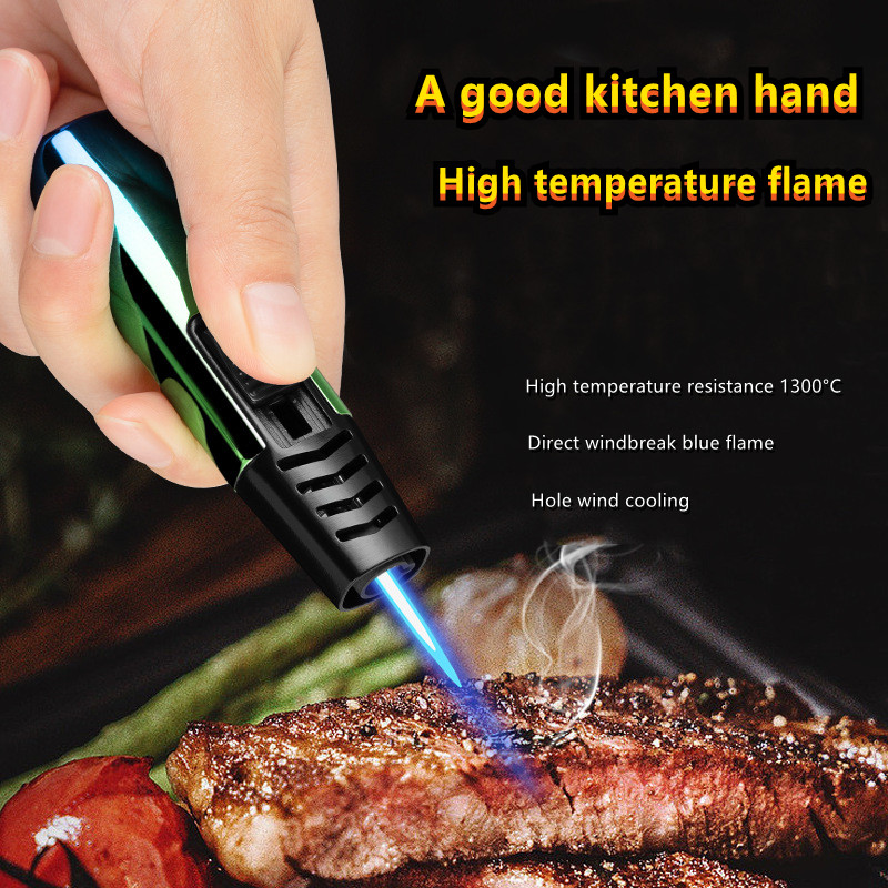 Small Kitchen Gadgets Gifts - Pemantik Api Semprot Logam Bergradasi Warna,