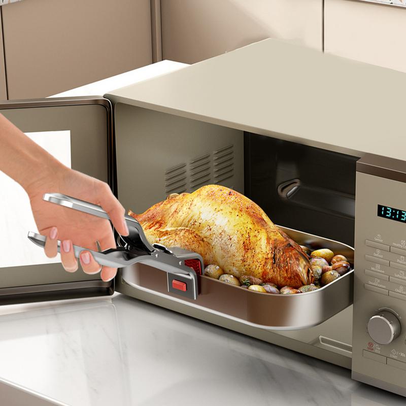 Kitchen Gadgets Air Fryer - Klip Piring Piring Panas Anti Melepuh