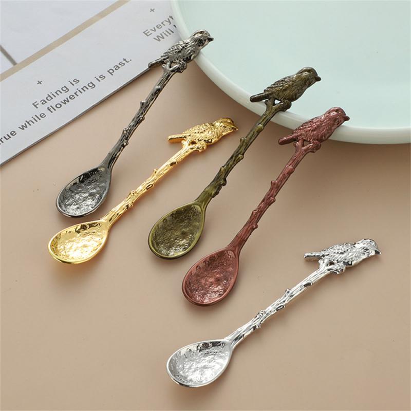 Small Kitchen Gadgets Gifts - 1 Buah Sendok Kopi Vintage Kreatif,