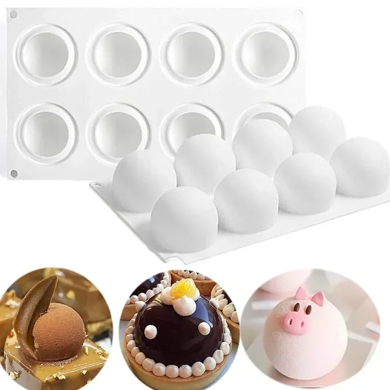 Kitchen Gadgets Oxo - Cetakan silikon bola 3D untuk kue