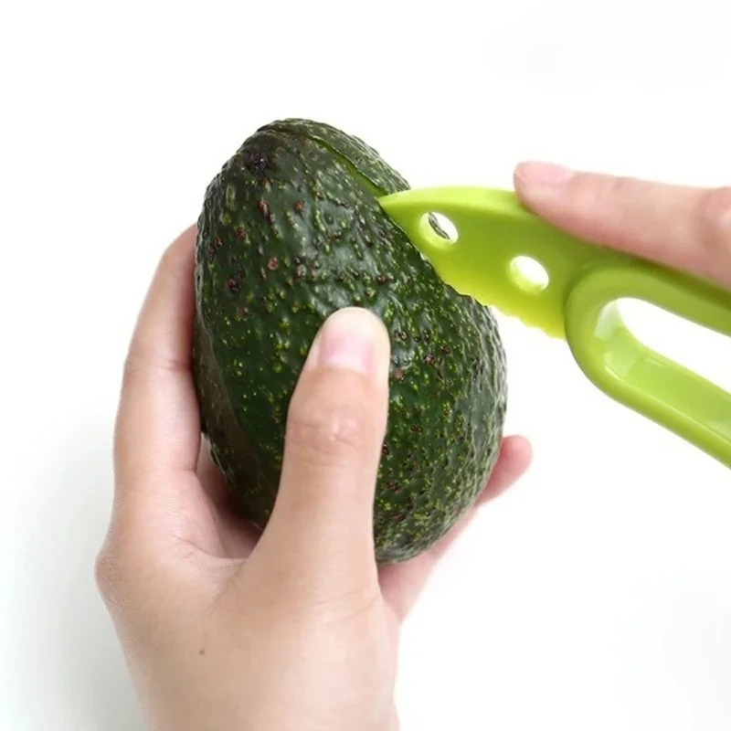 Avocado Slicer Tool - 1 Buah Alat Pengiris Alpukat Hijau