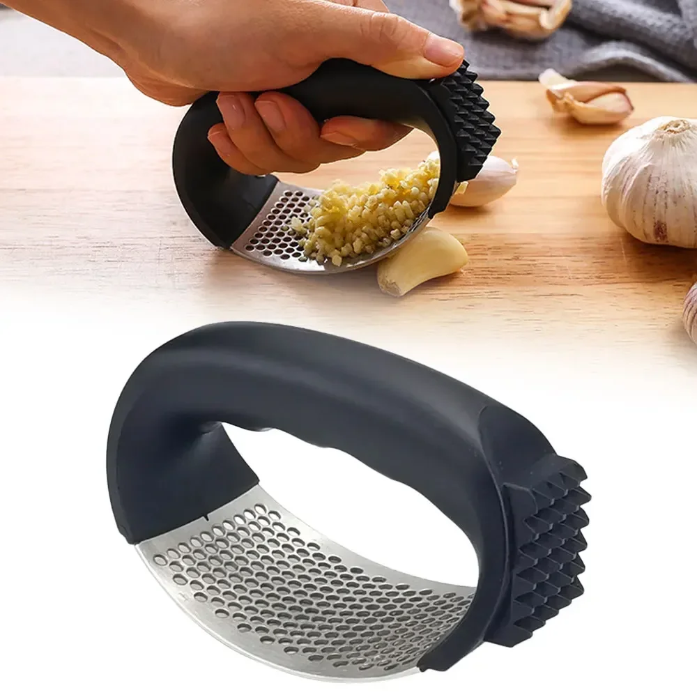 Manual Garlic Press - Penghancur Bawang Putih Manual dari Baja