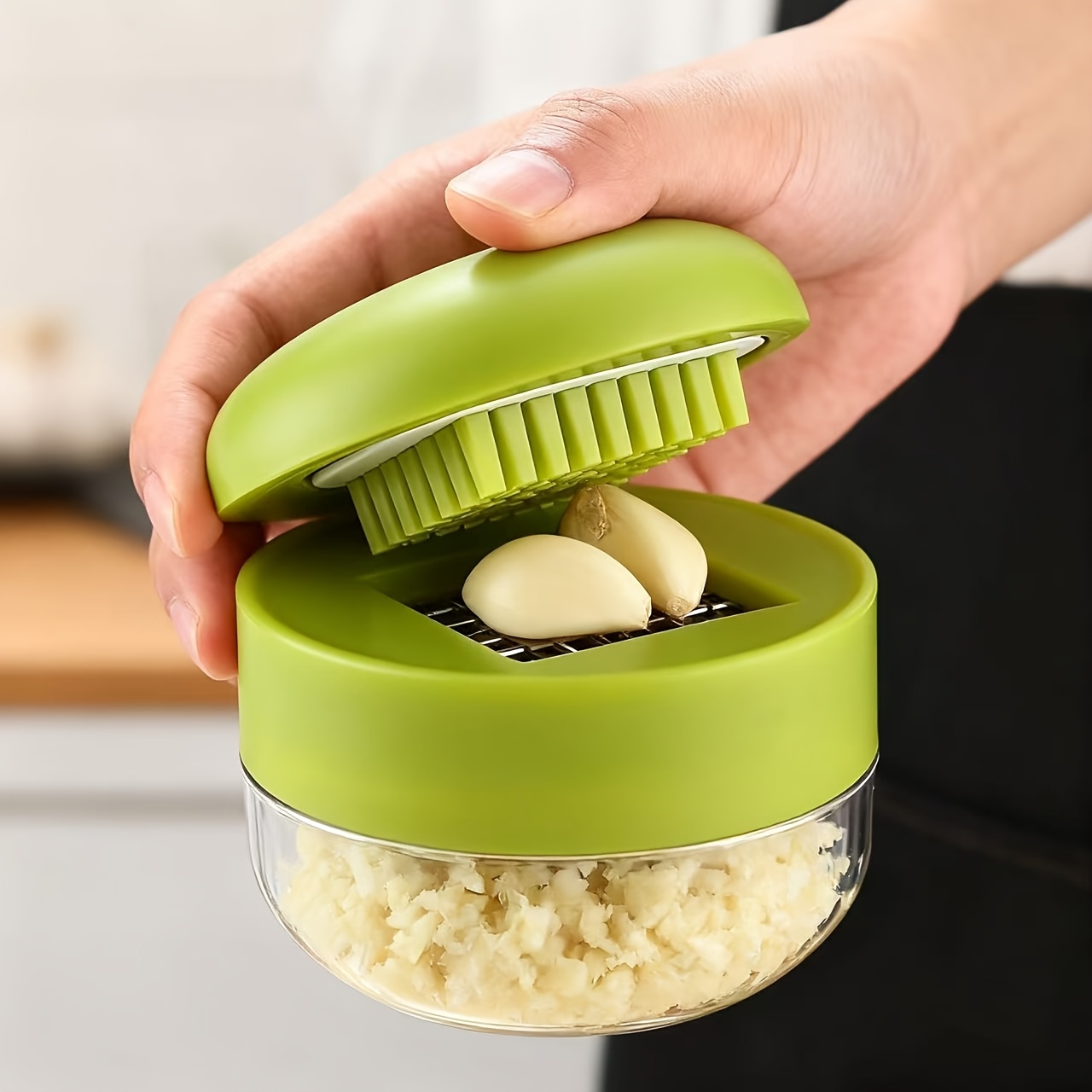 Manual Garlic Press - 1 Buah Alat Penghancur Bawang Putih