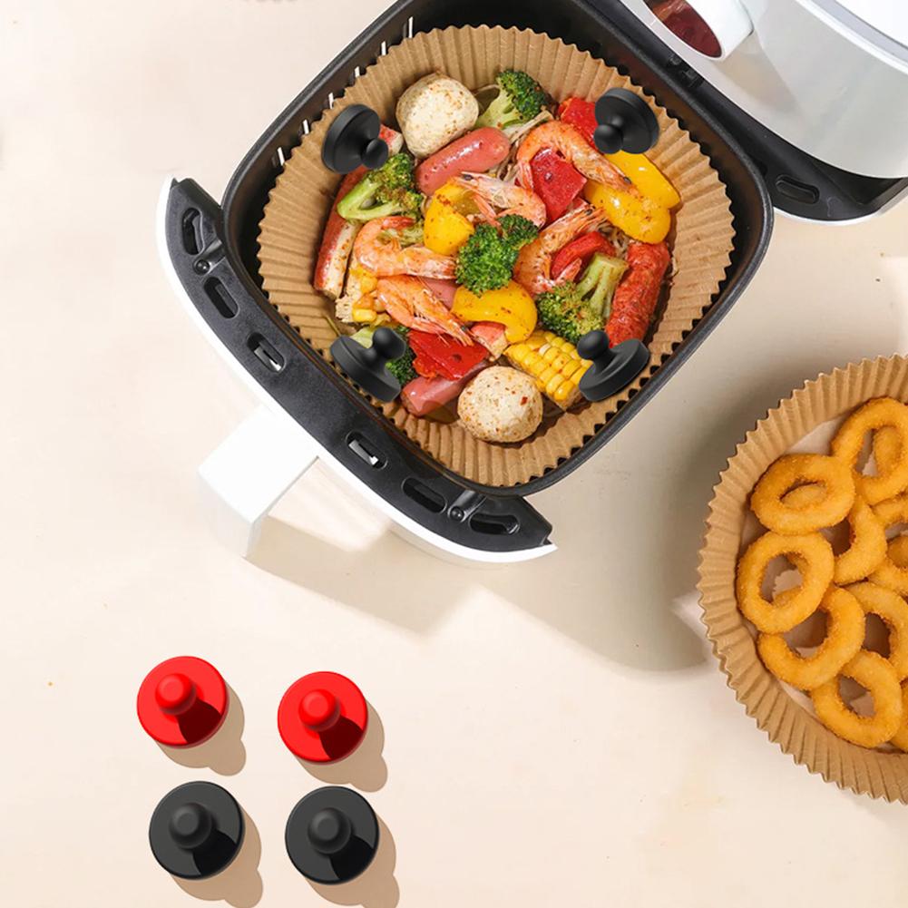 Kitchen Gadgets Air Fryer - Klip Perekat Magnetik Kertas Roti Goreng