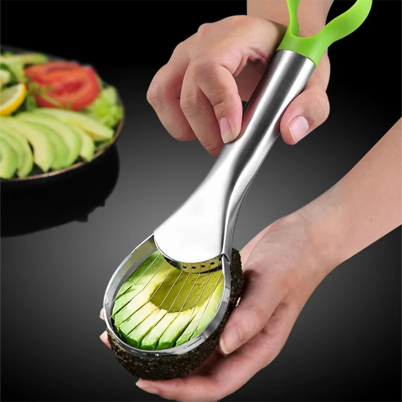 Avocado Slicer Tool - Pemotong Alpukat Stainless Steel 2 in