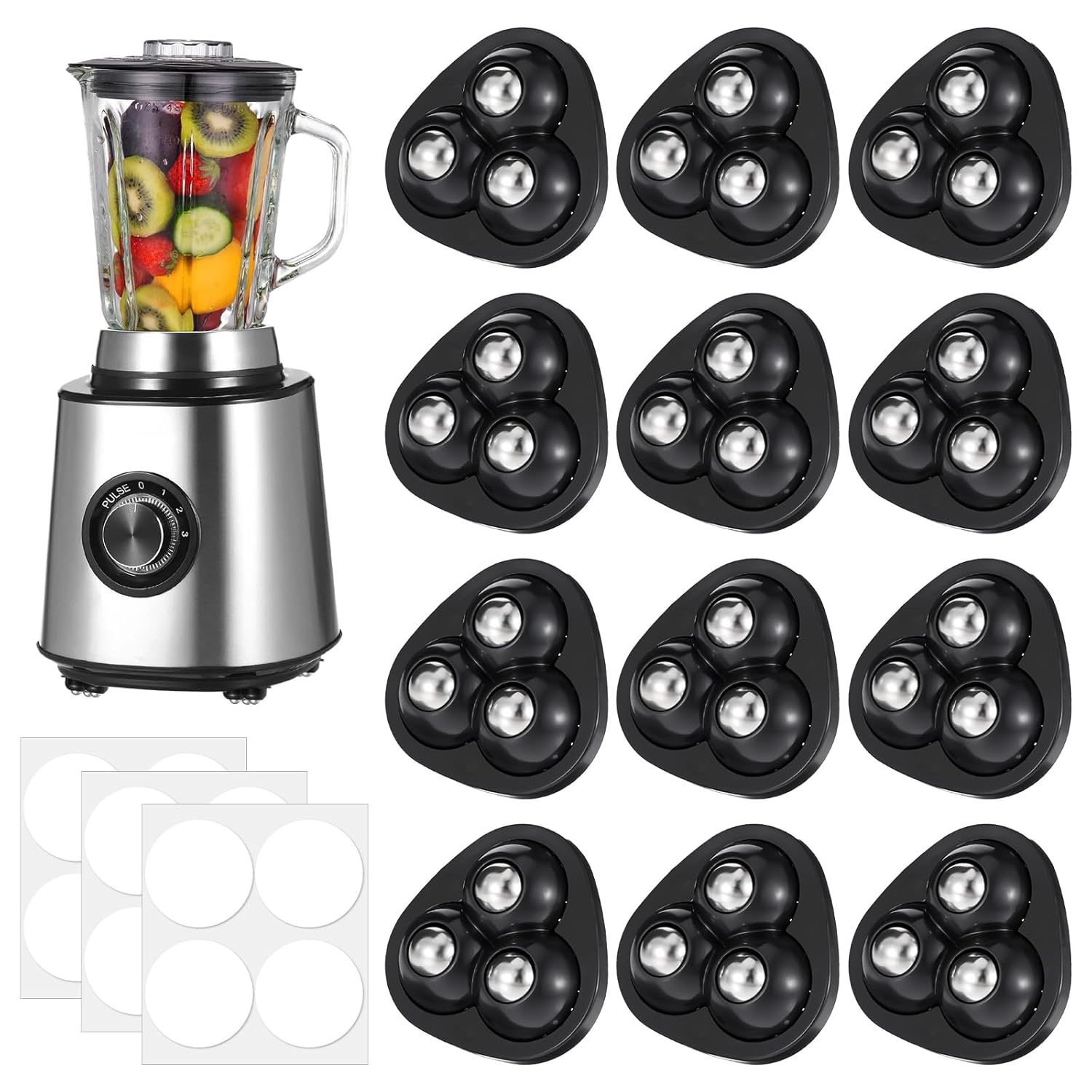 Kitchen Gadgets Air Fryer - 360 ° Penggeser Peralatan Dapur Beroda,