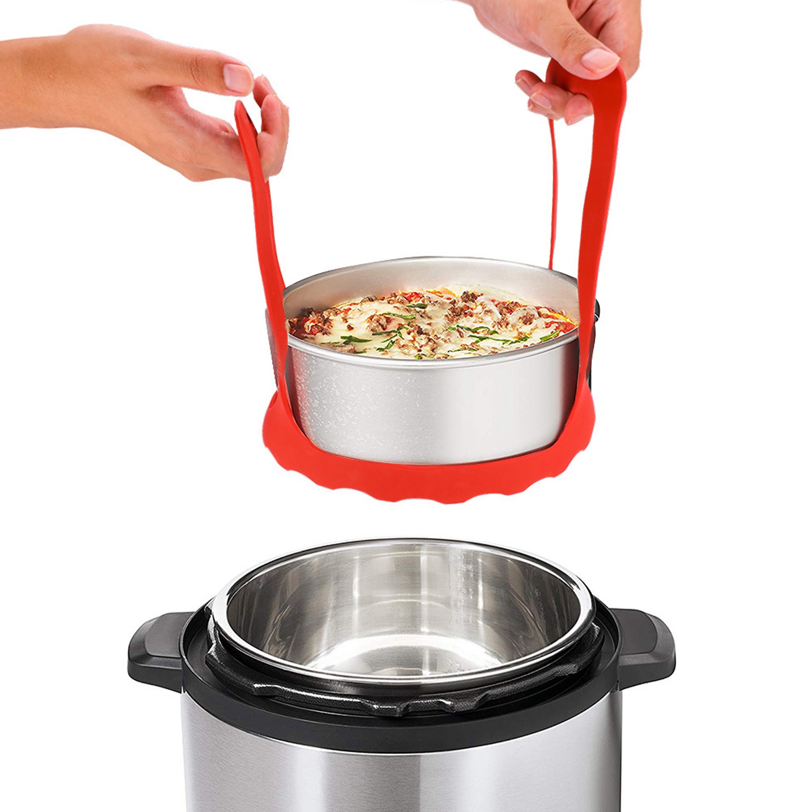 4pcs Set Peralatan Dapur Silik - Silicone Steamer Basket ulasan dan harga
