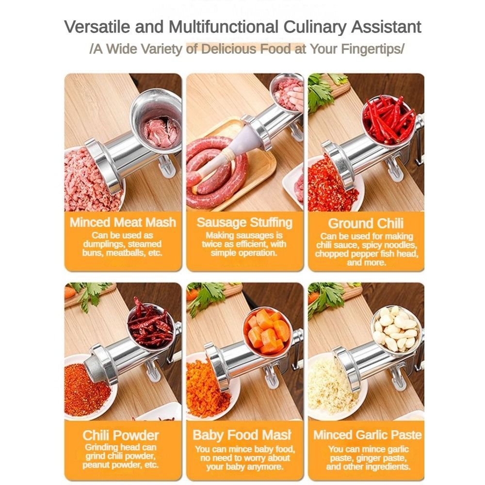 Penggiling Daging Manual Hemat - Kitchen Hand Gadgets ulasan dan harga