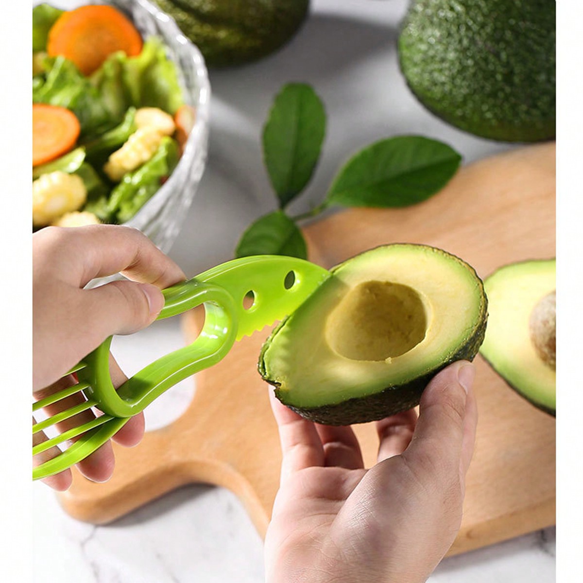 1 Buah Pengupas Alpukat, Pisau - Avocado Slicer Tool ulasan dan harga
