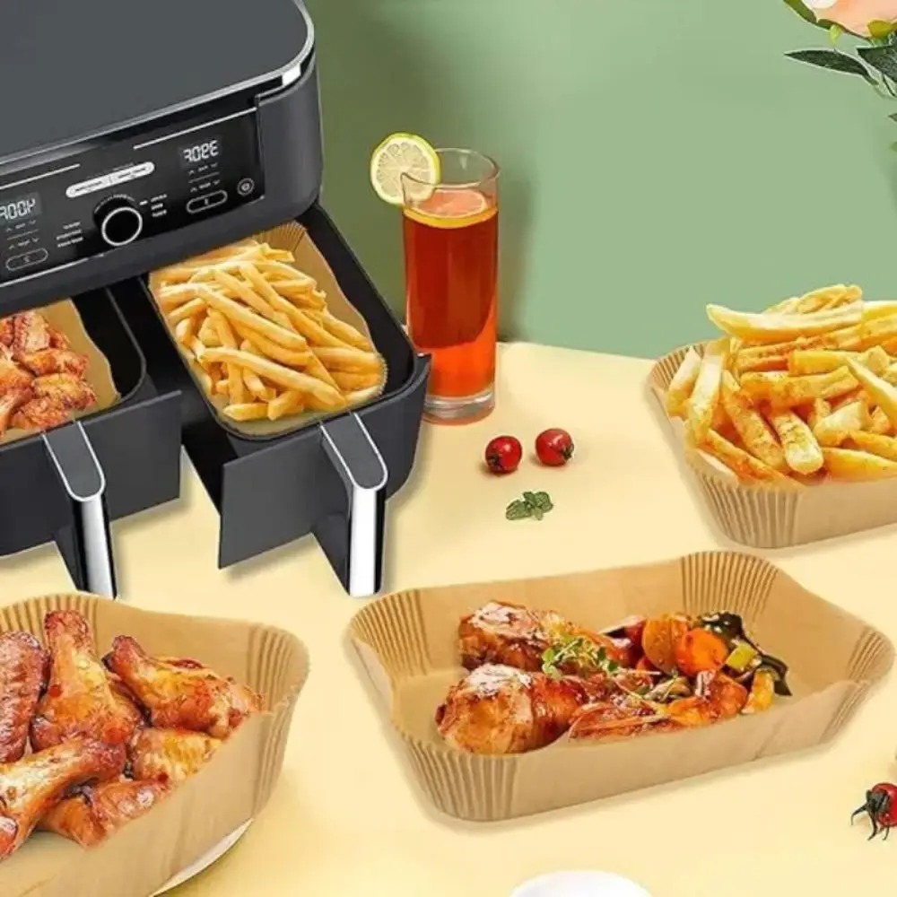 50/100 Buah Kertas Penggoreng  - Kitchen Gadgets Air Fryer ulasan dan harga