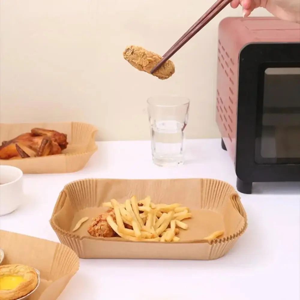 50/100 Buah Kertas Penggoreng  - Kitchen Gadgets Air Fryer ulasan dan harga