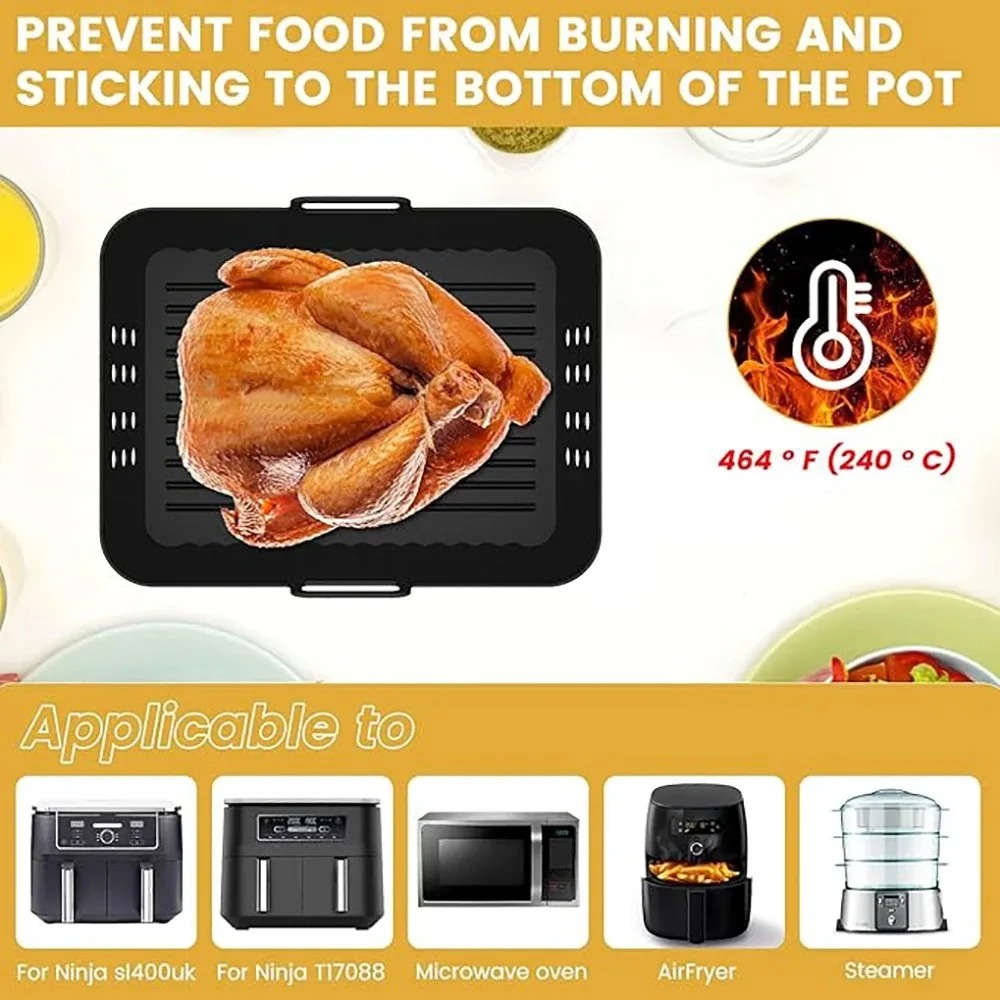 2 Buah Alas Silikon Penggoreng - Silicone Steamer Basket ulasan dan harga