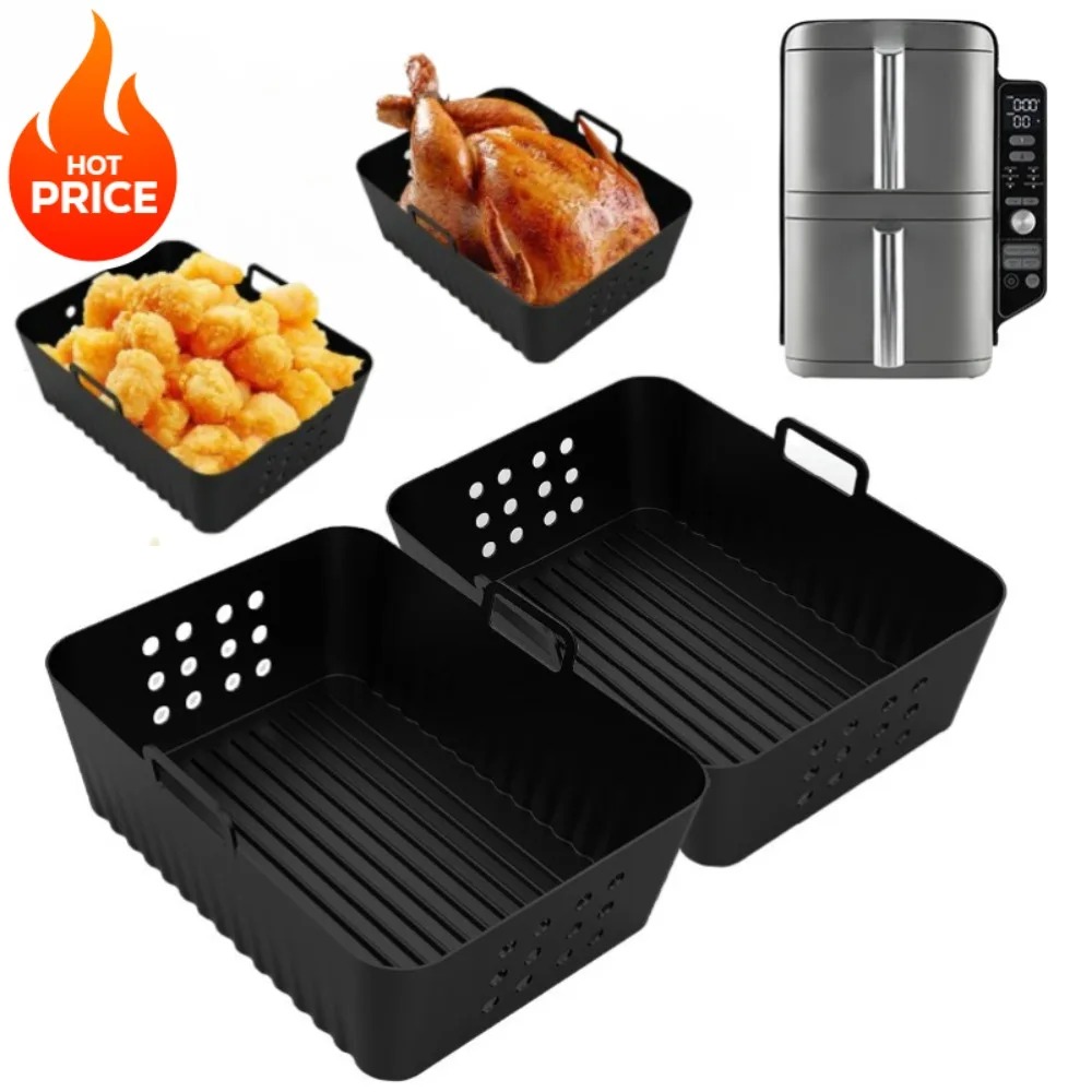 2 Buah Alas Silikon Penggoreng - Silicone Steamer Basket ulasan dan harga