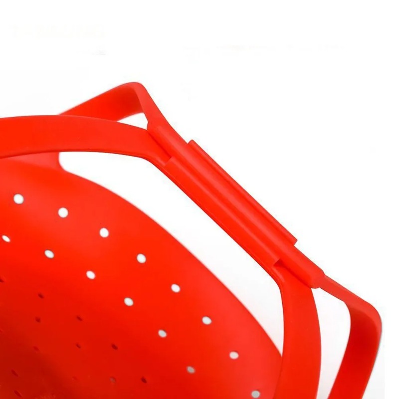 Keranjang Pengukus dengan Ekst - Silicone Steamer Basket ulasan dan harga