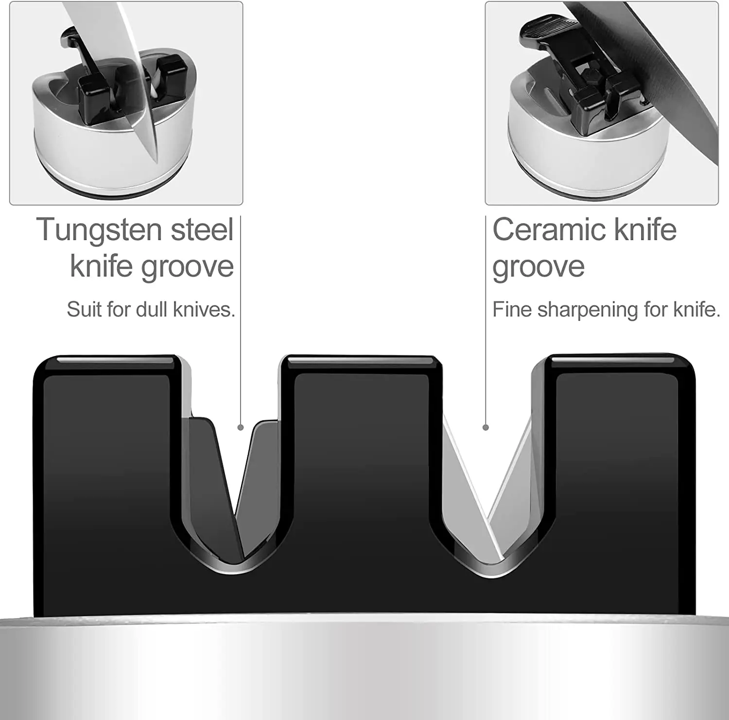 Pengasah Pisau Tanpa Sentuh 20 - Kitchen Hand Gadgets ulasan dan harga