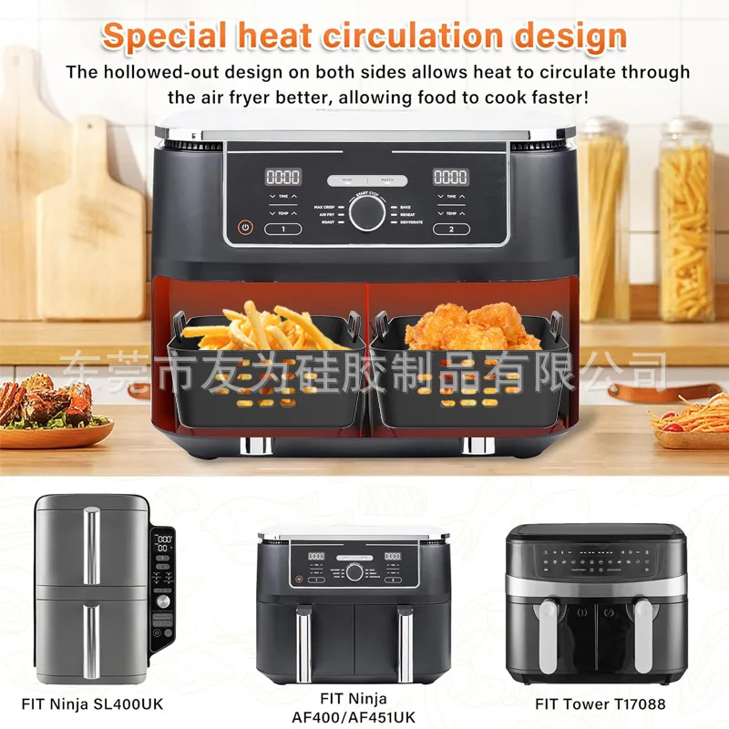 Alas Silikon Penggoreng Udara  - Silicone Steamer Basket ulasan dan harga