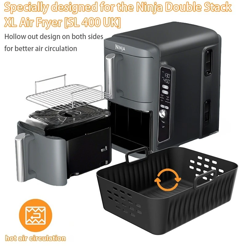 Alas Silikon Penggoreng Udara  - Silicone Steamer Basket ulasan dan harga