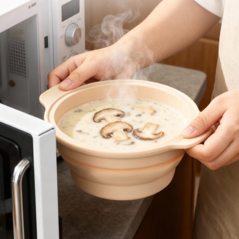 Pemasak Kukus Kecil Silikon Da - Silicone Steamer Basket ulasan dan harga