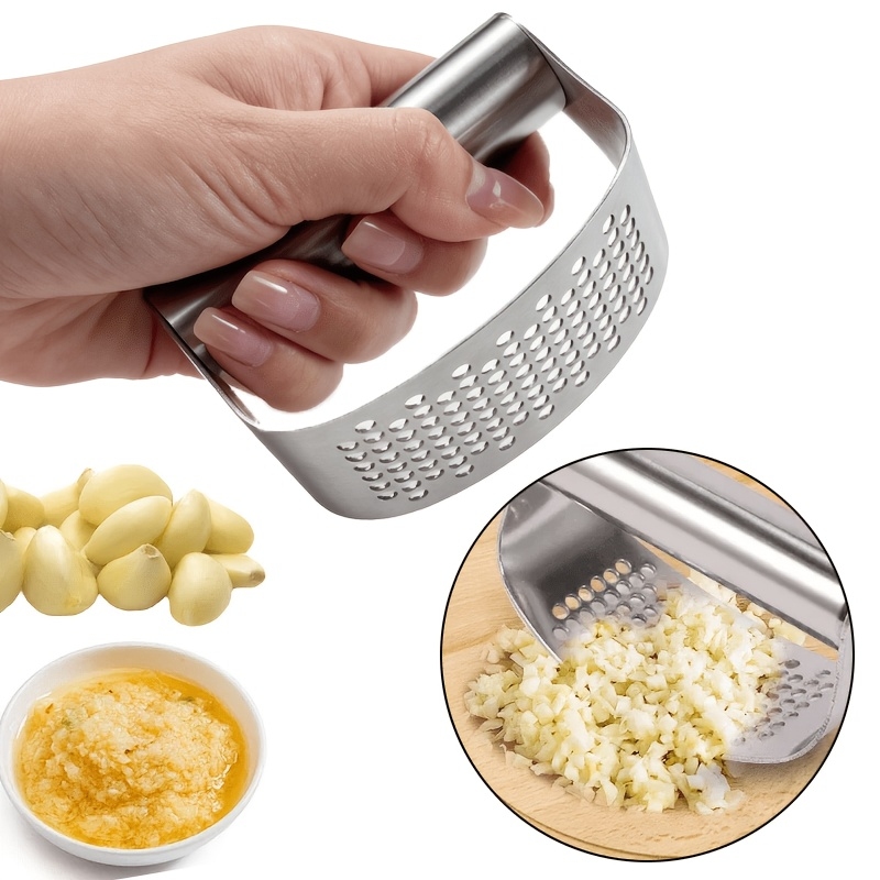 Alat Penekan Bawang Putih Manu - Manual Garlic Press ulasan dan harga