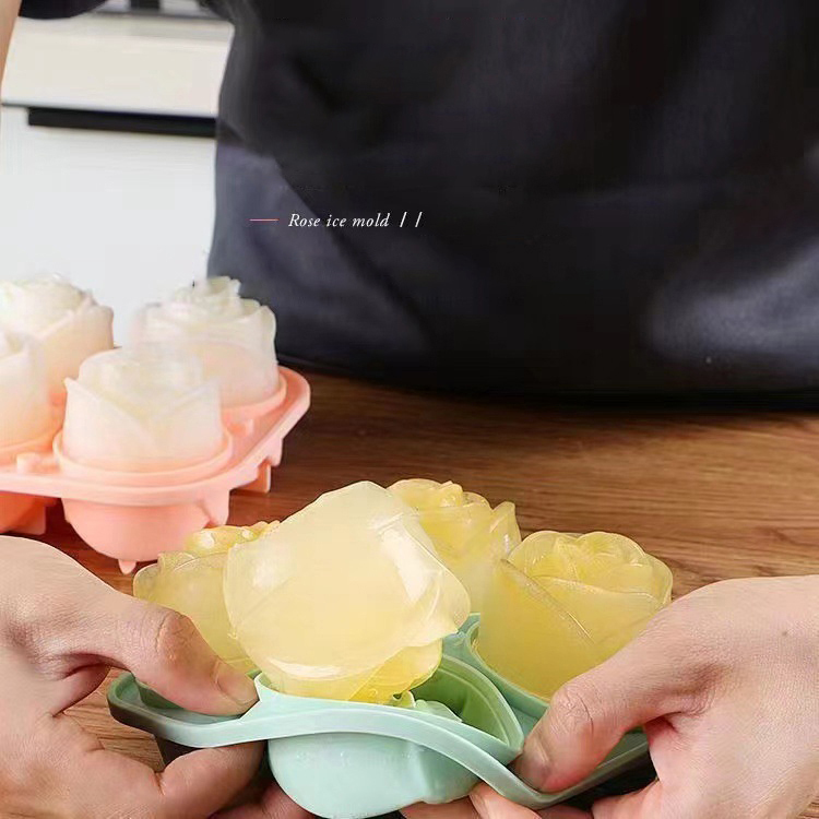 Cetakan es mawar 3D 4 lubang b - Kitchen Gadgets Oxo ulasan dan harga