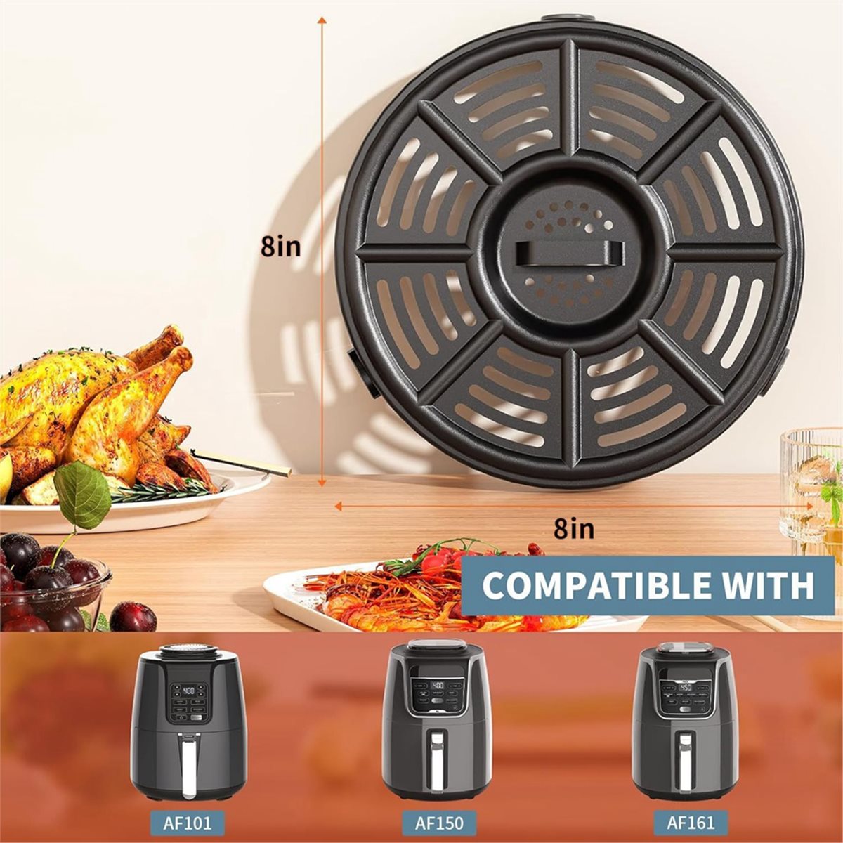 AS62 Baki Pengganti Penggoreng - Ninja Air Fryer Af101 ulasan dan harga