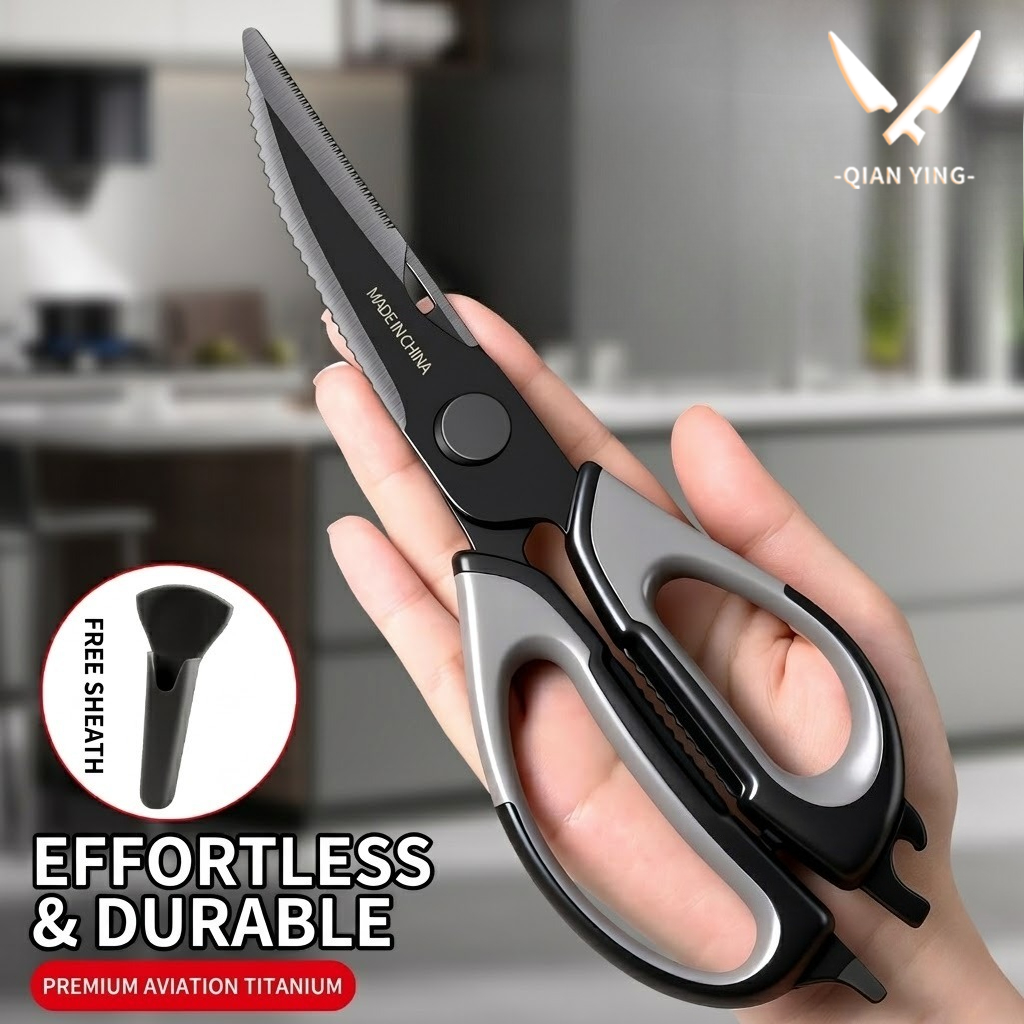 Gunting Dapur Titanium Gunting - Kitchen Gadgets Oxo ulasan dan harga