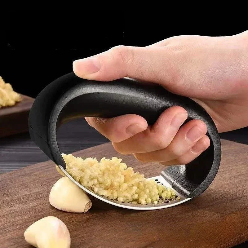 Penghancur Bawang Putih Manual - Manual Garlic Press ulasan dan harga