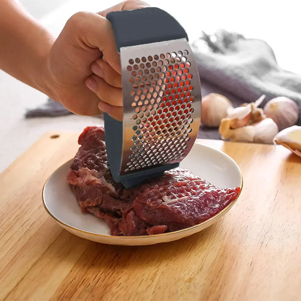 Penghancur Bawang Putih Manual - Manual Garlic Press ulasan dan harga