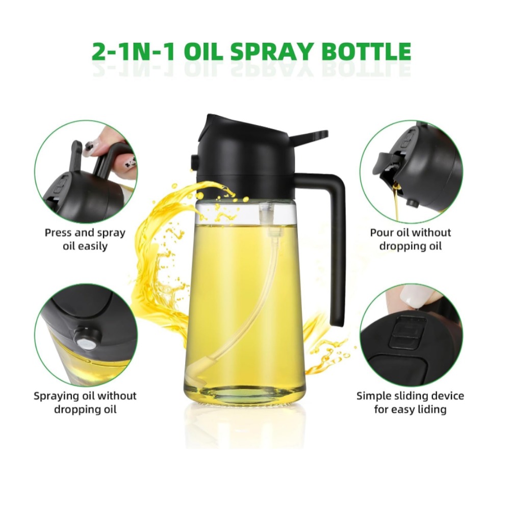 Penyemprot Minyak Zaitun 16oz/ - Kitchen Gadgets Air Fryer ulasan dan harga