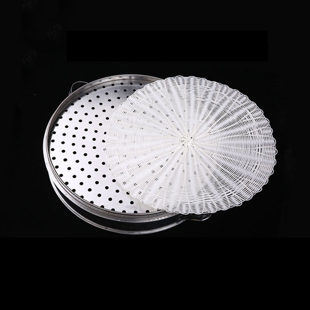 2 Buah Alas Kukus Silikon Anti - Silicone Steamer Basket ulasan dan harga