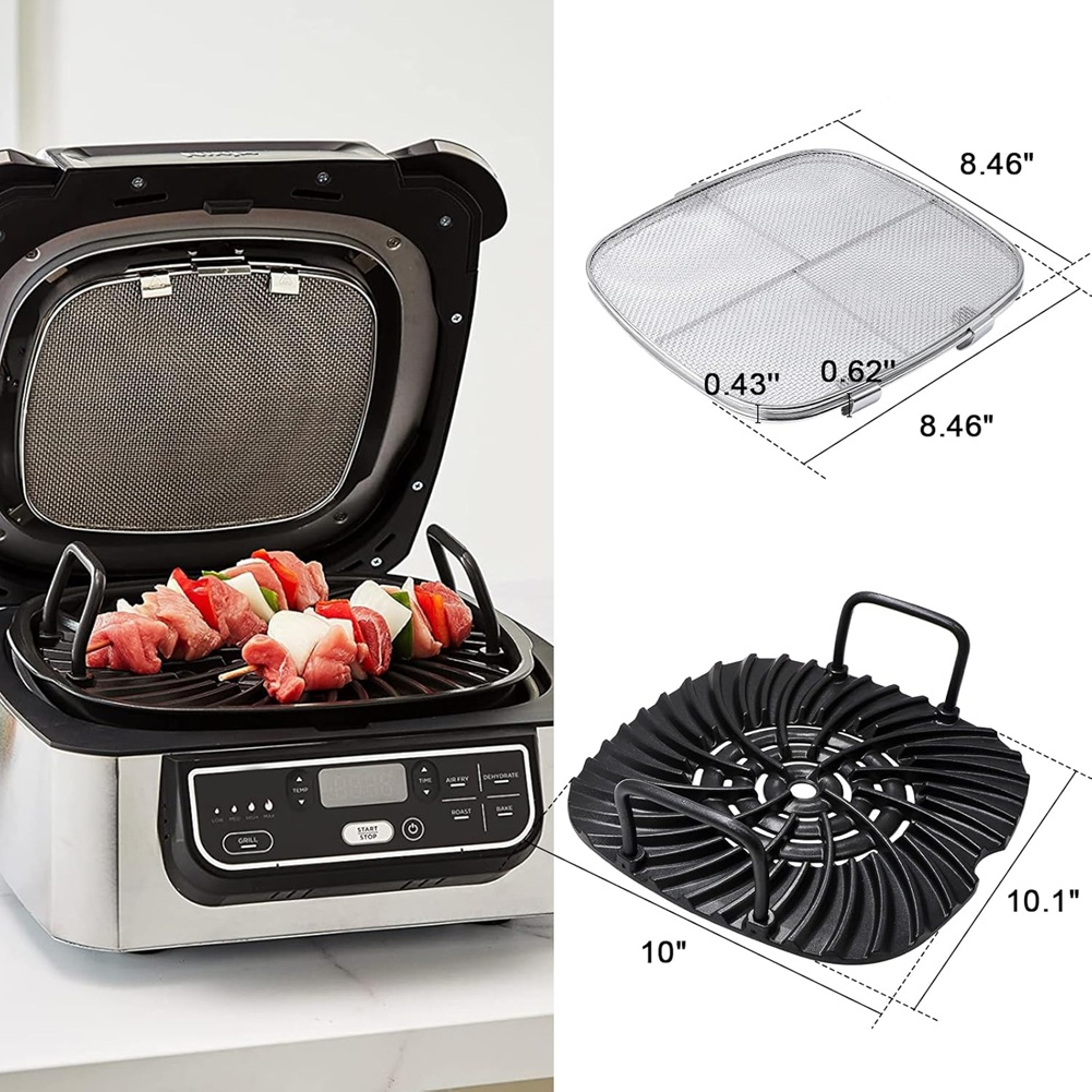 M02K- Pelindung Cipratan & Rak - Ninja Air Fryer Af101 ulasan dan harga