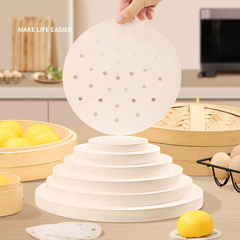 50 lembar Kertas Kukus Bambu S - Kitchen Gadgets Air Fryer ulasan dan harga