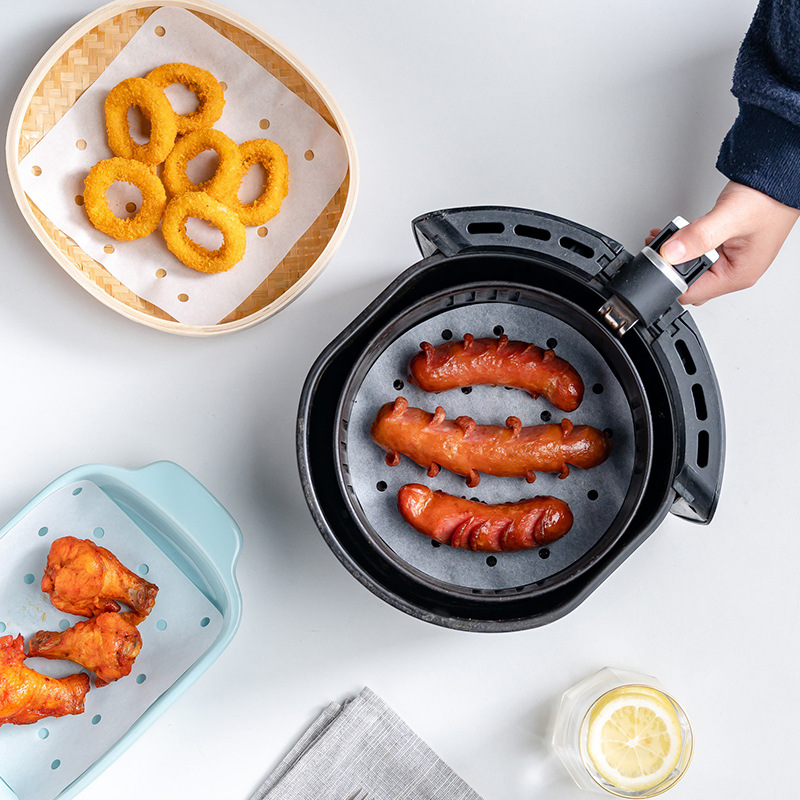 50 lembar Kertas Kukus Bambu S - Kitchen Gadgets Air Fryer ulasan dan harga