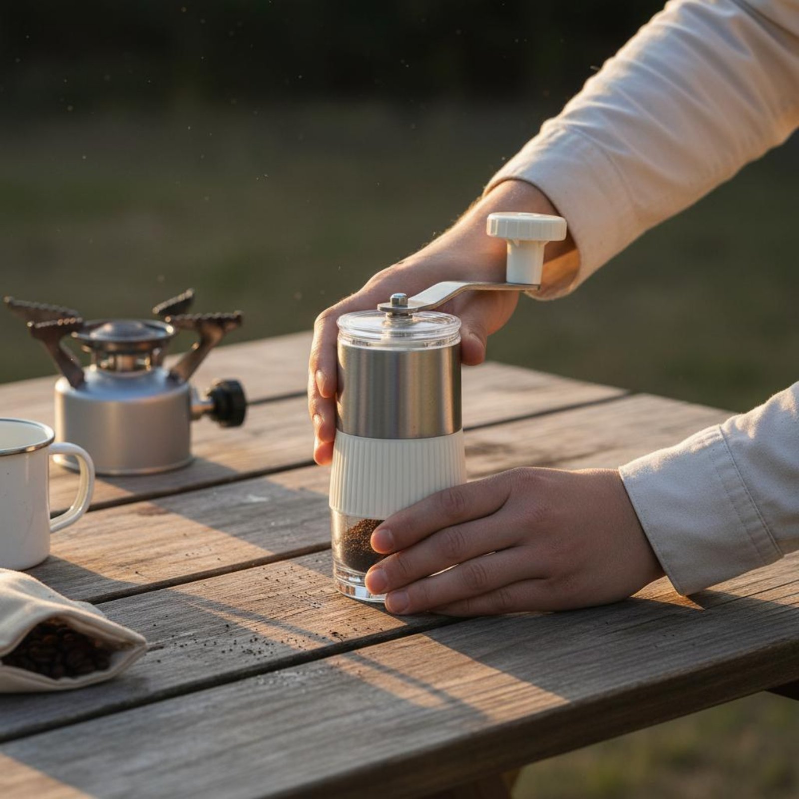 Penggiling Kopi Manual Penggil - Kitchen Hand Gadgets ulasan dan harga