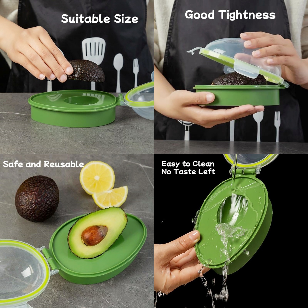 Kotak Penyimpanan Alpukat, Wad - Avocado Slicer Tool ulasan dan harga