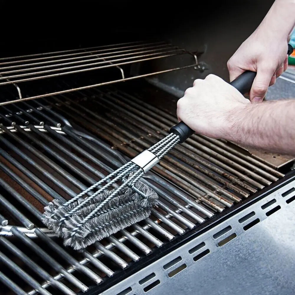 Sikat pembersih aksesori barbe - Kitchen Gadgets Oxo ulasan dan harga