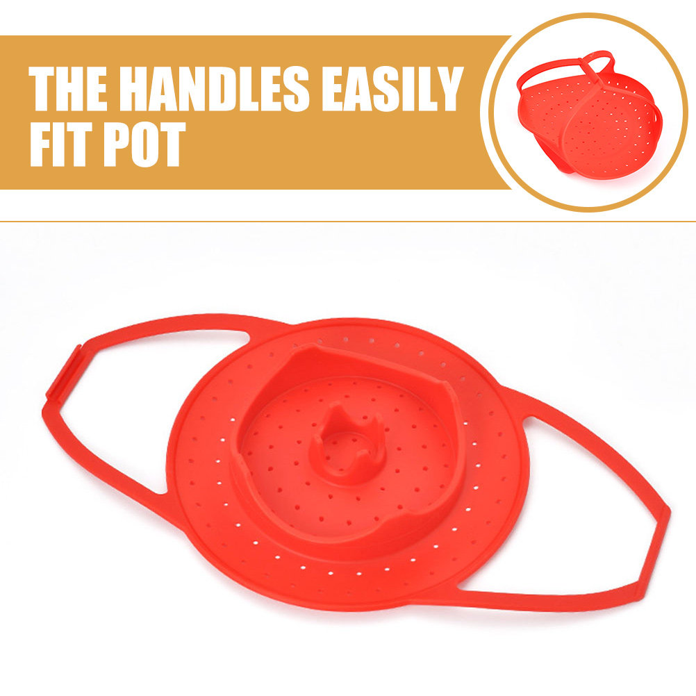 2 Buah Rak Pengukus Silikon Da - Silicone Steamer Basket ulasan dan harga