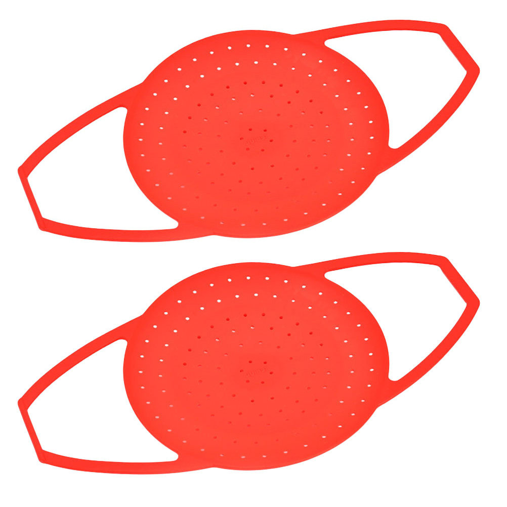 2 Buah Rak Pengukus Silikon Da - Silicone Steamer Basket ulasan dan harga