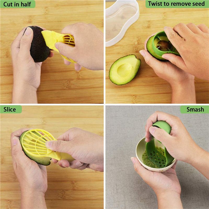 Set Pemotong Alpukat ABMO 2X 5 - Avocado Slicer Tool ulasan dan harga