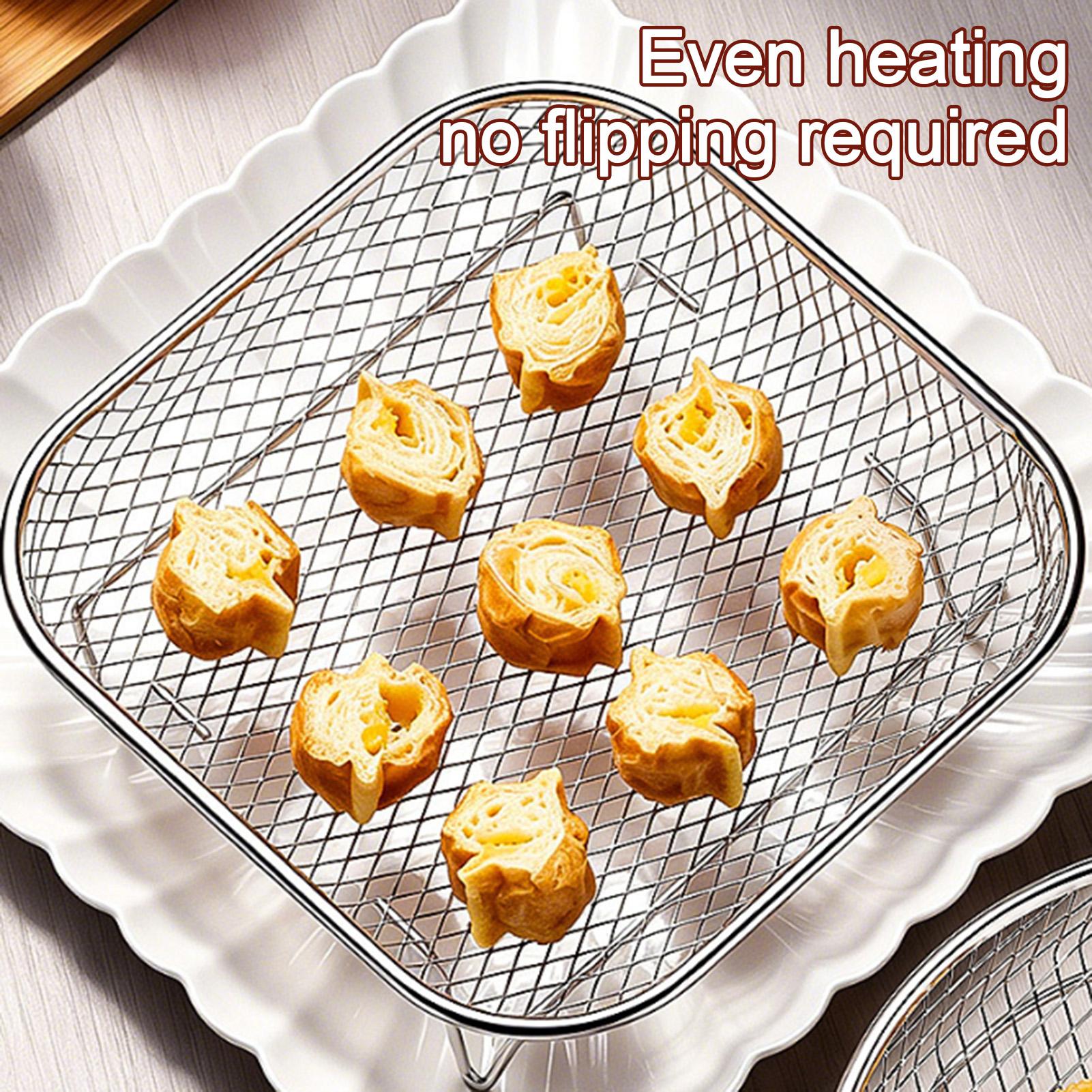 Rak Penggorengan Udara Stainle - Kitchen Gadgets Air Fryer ulasan dan harga